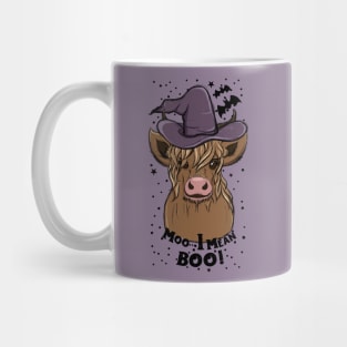 Cow Halloween Costume Moo I Mean Boo Mug